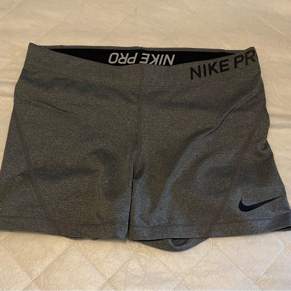 Nike Pro Women's Gray Shorts